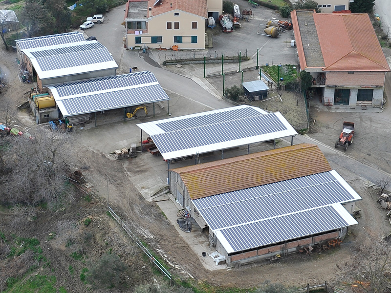 Impianto fotovoltaico Carlo Beccani